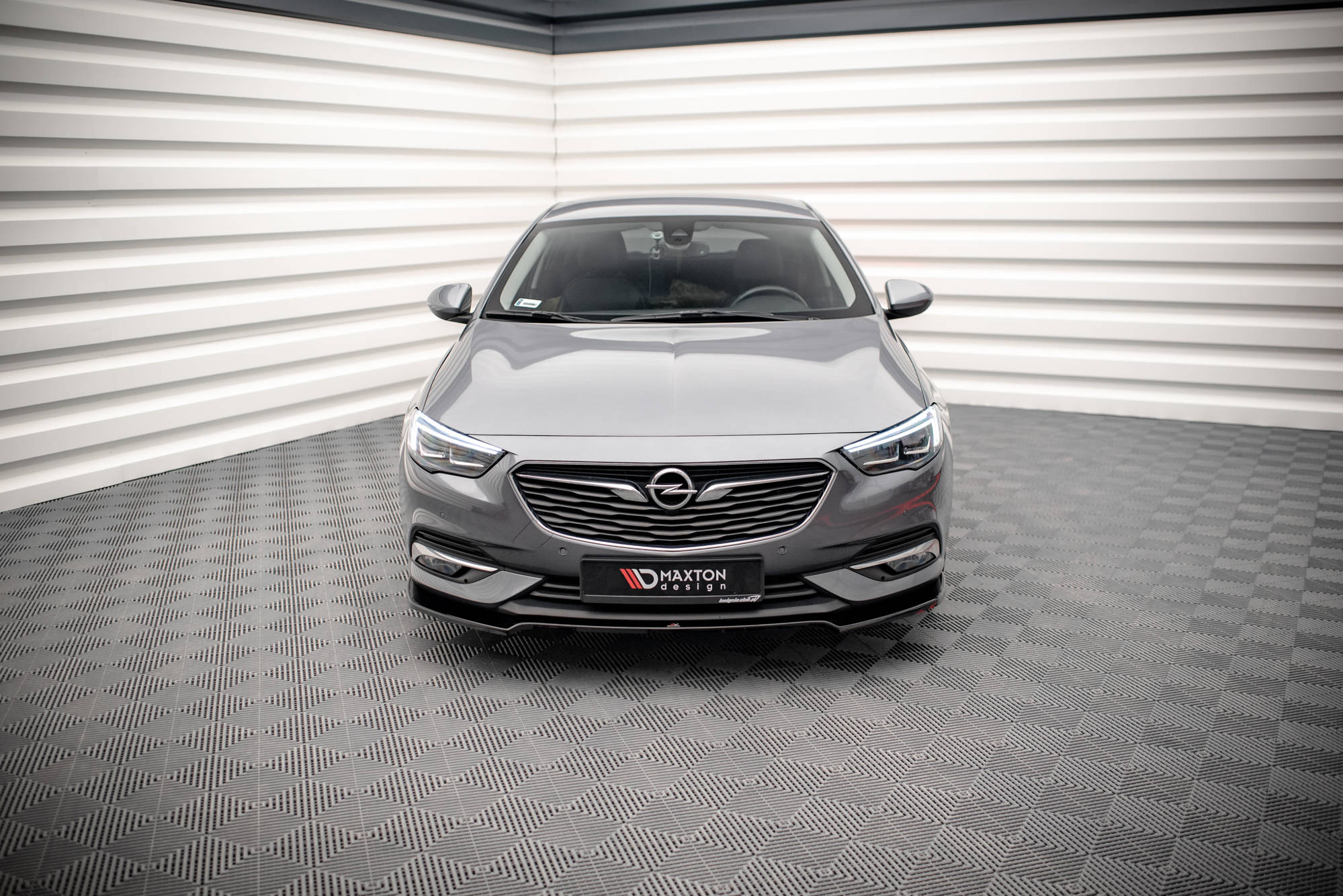 Street+ Spoilerlippe Front Ansatz V.3 passend für Opel Insignia Mk2 schwarz Hochglanz