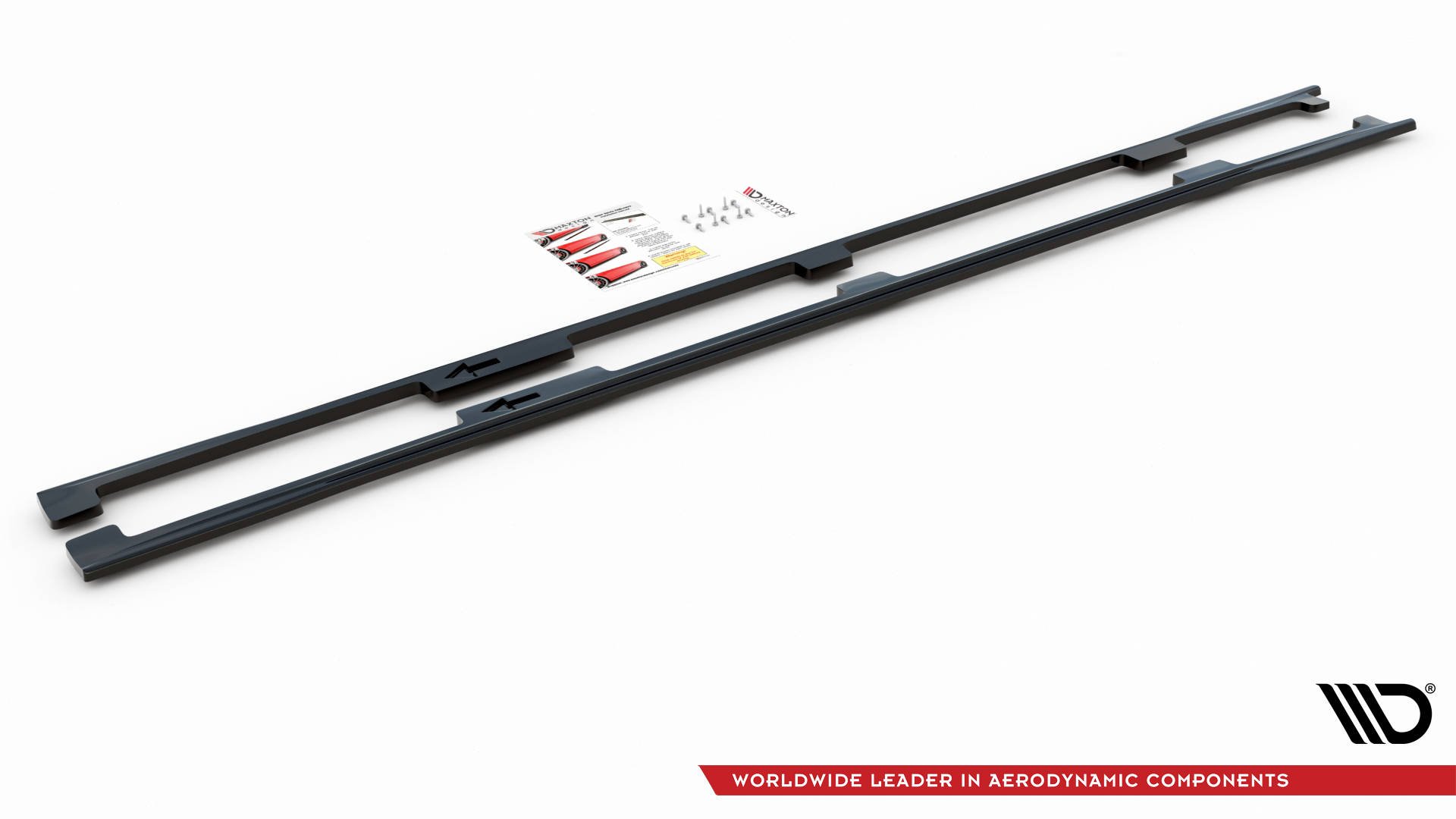 Seitenschweller Ansatz für Lexus LS Long Wheelbase Mk4 Facelift schwarz Hochglanz