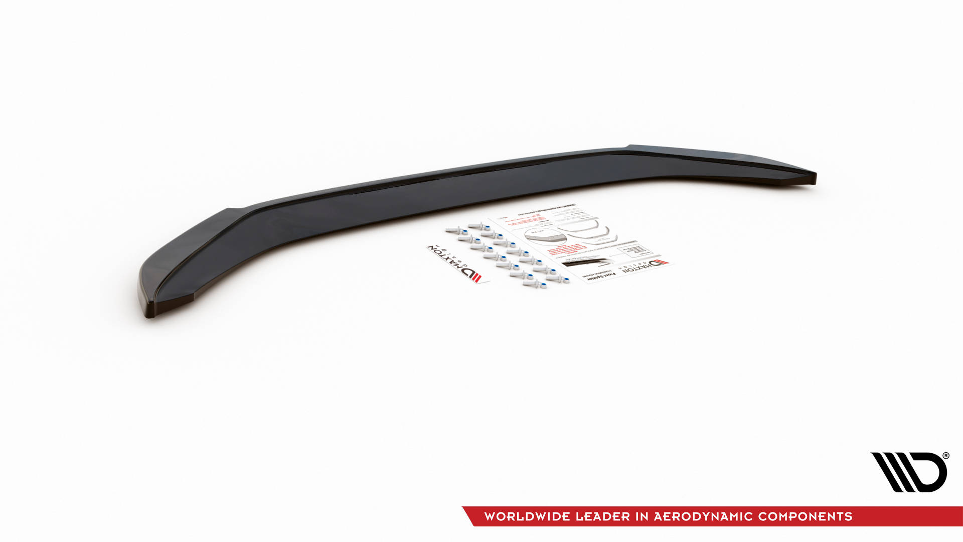 Street+ Spoilerlippe Front Ansatz passend für VW Up GTI schwarz Hochglanz
