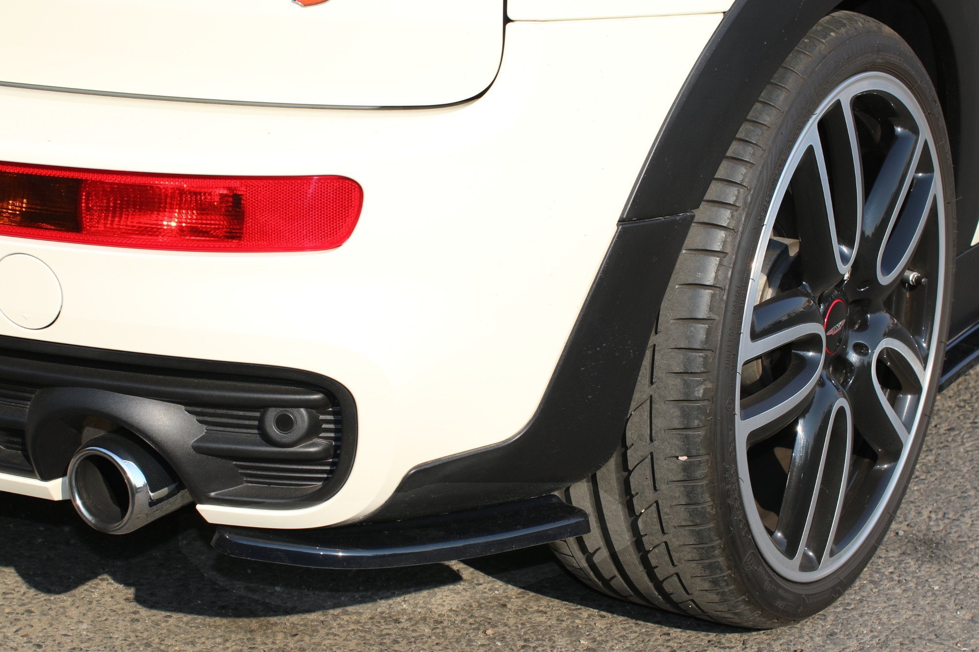 Heck Ansatz Flaps Diffusor V.1 für MINI CLUBMAN S MK2 F54 JCW Carbon Look