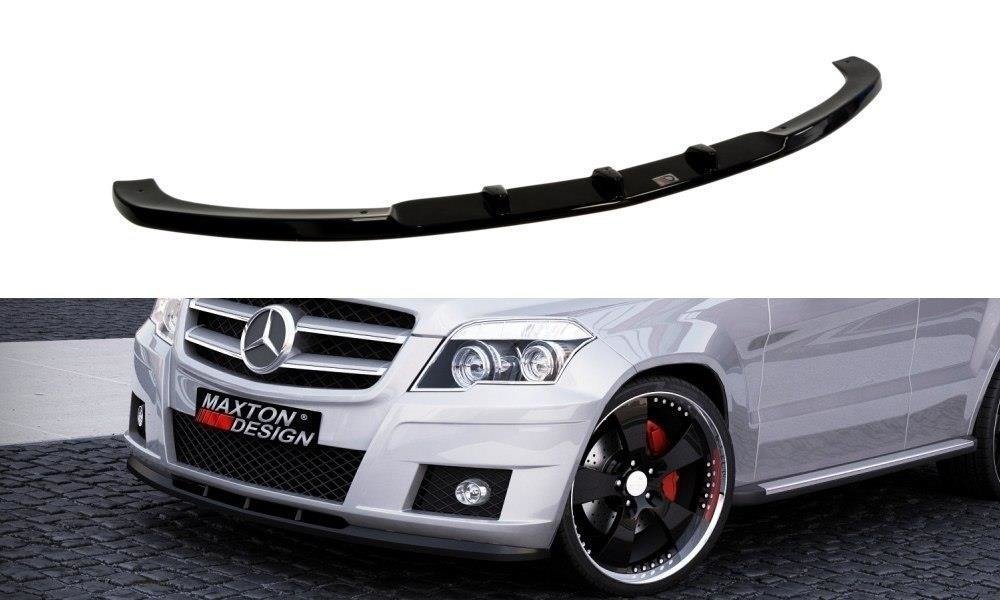 Street+ Spoilerlippe Front Ansatz passend für Mercedes GLK W204 schwarz Hochglanz