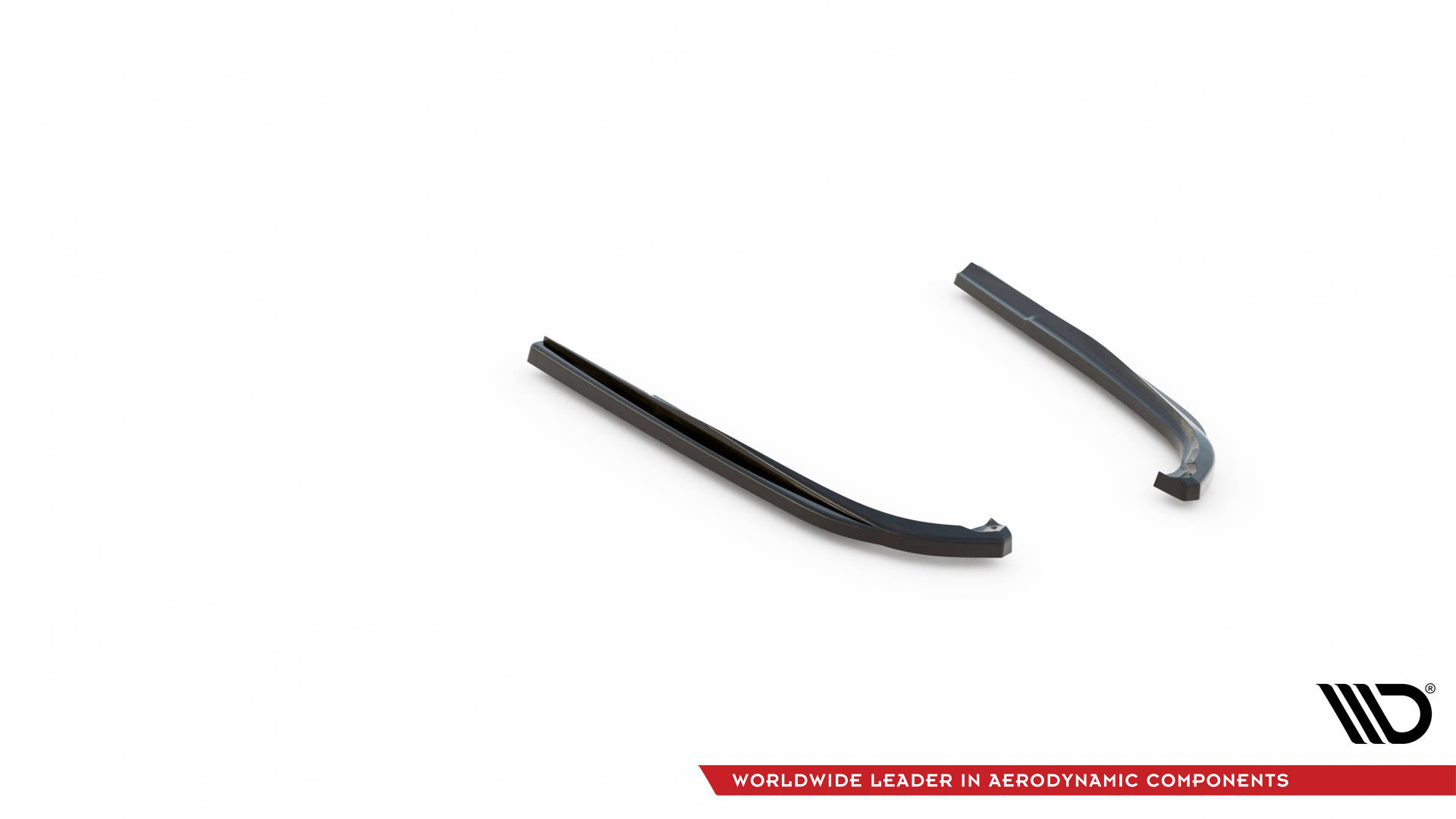 Street+ Heck Ansatz Flaps passend für Lexus GS F Mk4 FL schwarz Hochglanz