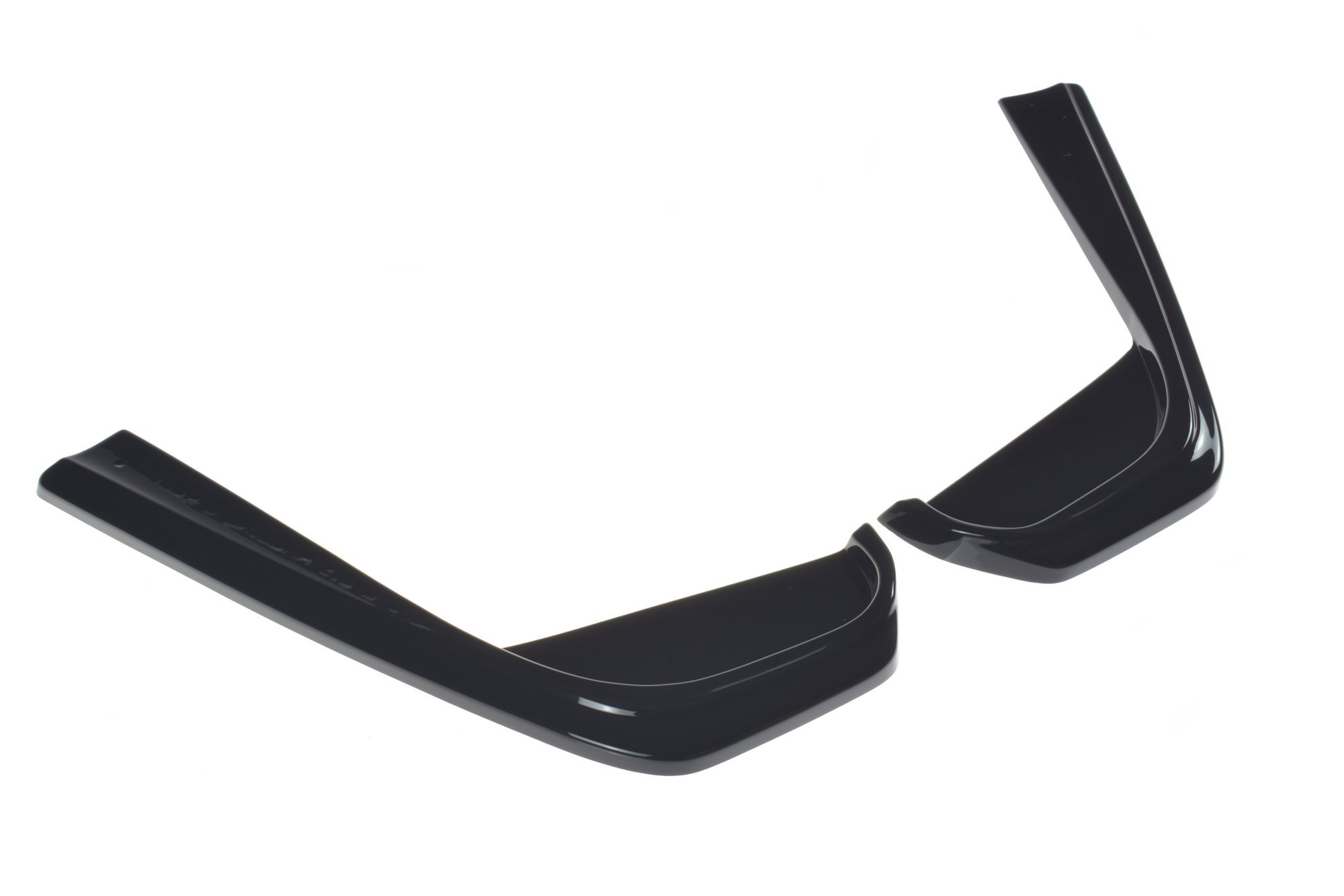 Heck Ansatz Flaps Diffusor für Mercedes-Benz E43 AMG / AMG-Line Limousine / Kombi W213 / S213 schwarz Hochglanz