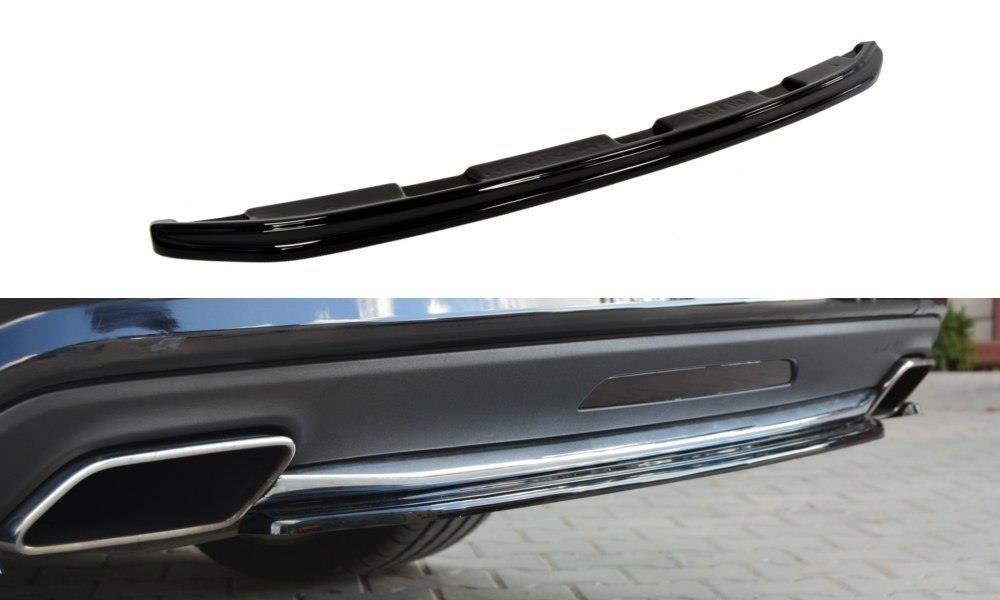 Heckansatz MERCEDES CLS C218 AMG LINE schwarz Hochglanz