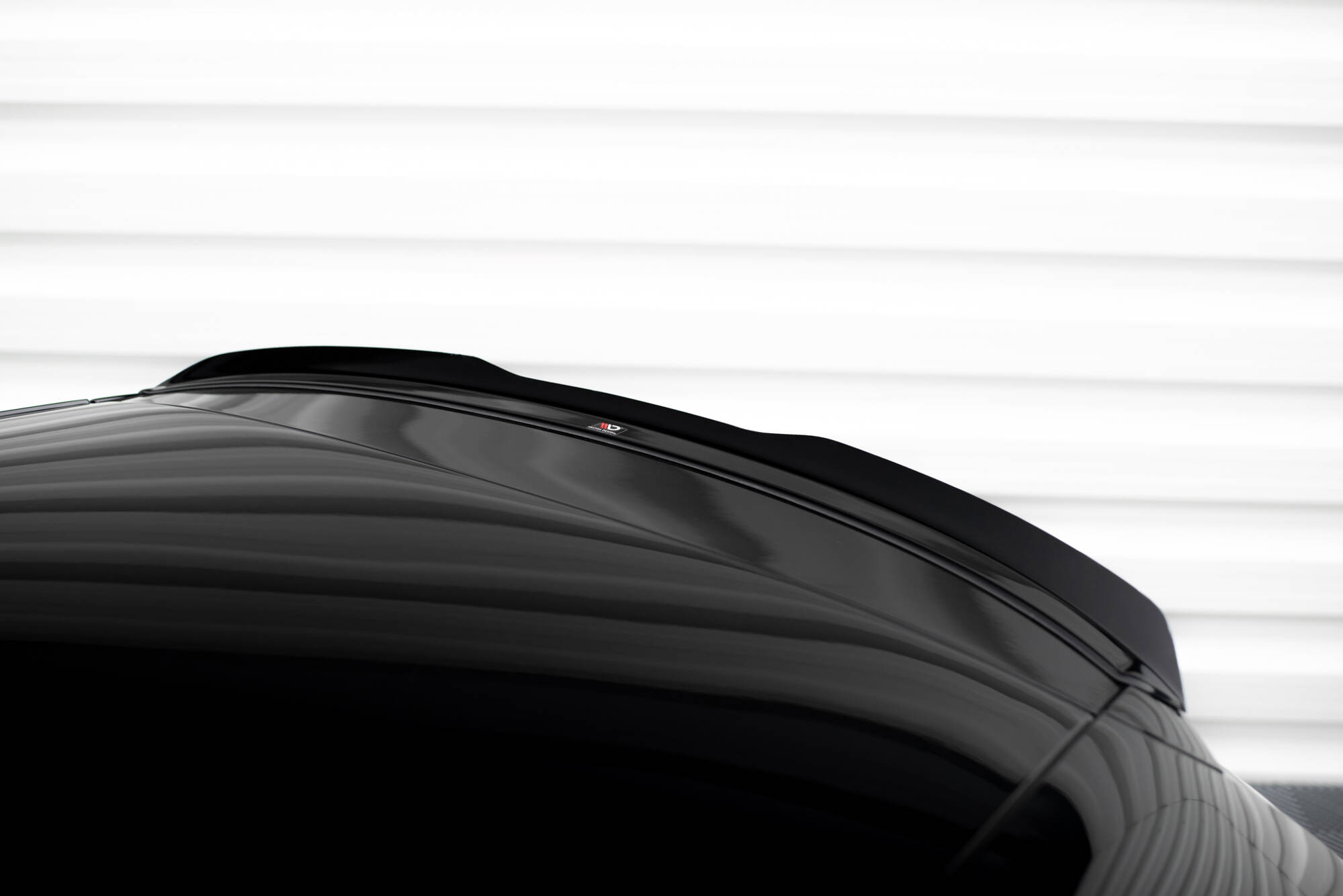 Spoiler CAP für SEAT LEON III schwarz Hochglanz