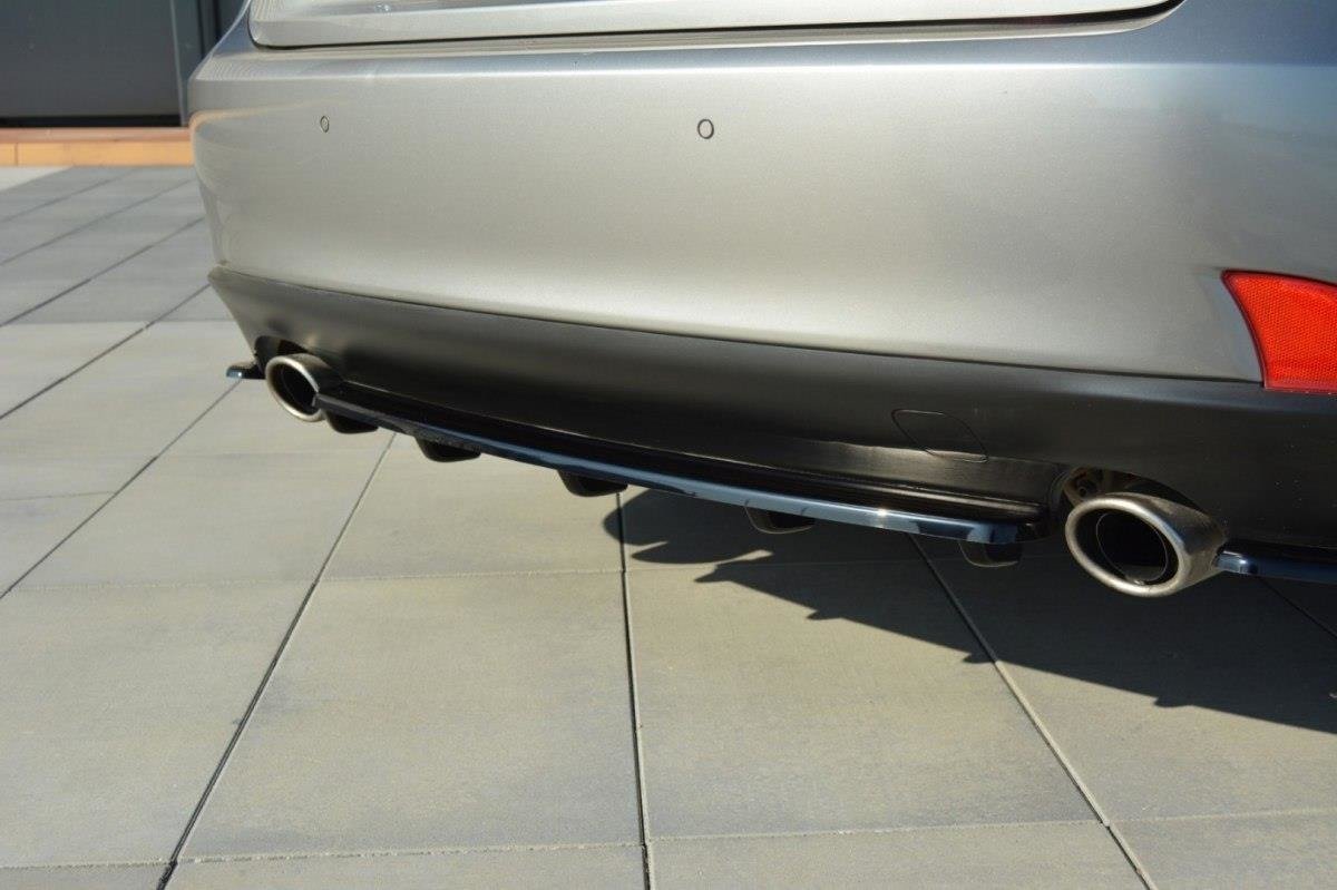 Mittlerer Diffusor Heck Ansatz für Lexus IS Mk3 T DTM LOOK Carbon Look