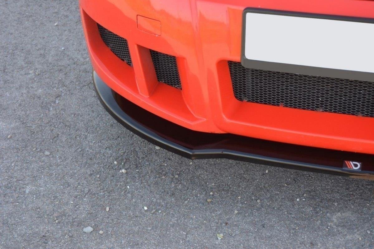 Street+ Spoilerlippe Front Ansatz passend für Fiat Stilo Schumacher ED schwarz matt