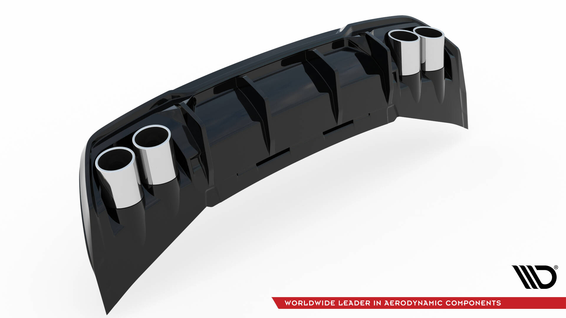 Heckansatz Diffusor + Endrohre passend für CUPRA Formentor Mk1 FL