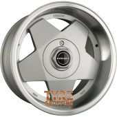 BORBET A Silver Polished Einteilig 15 Zoll