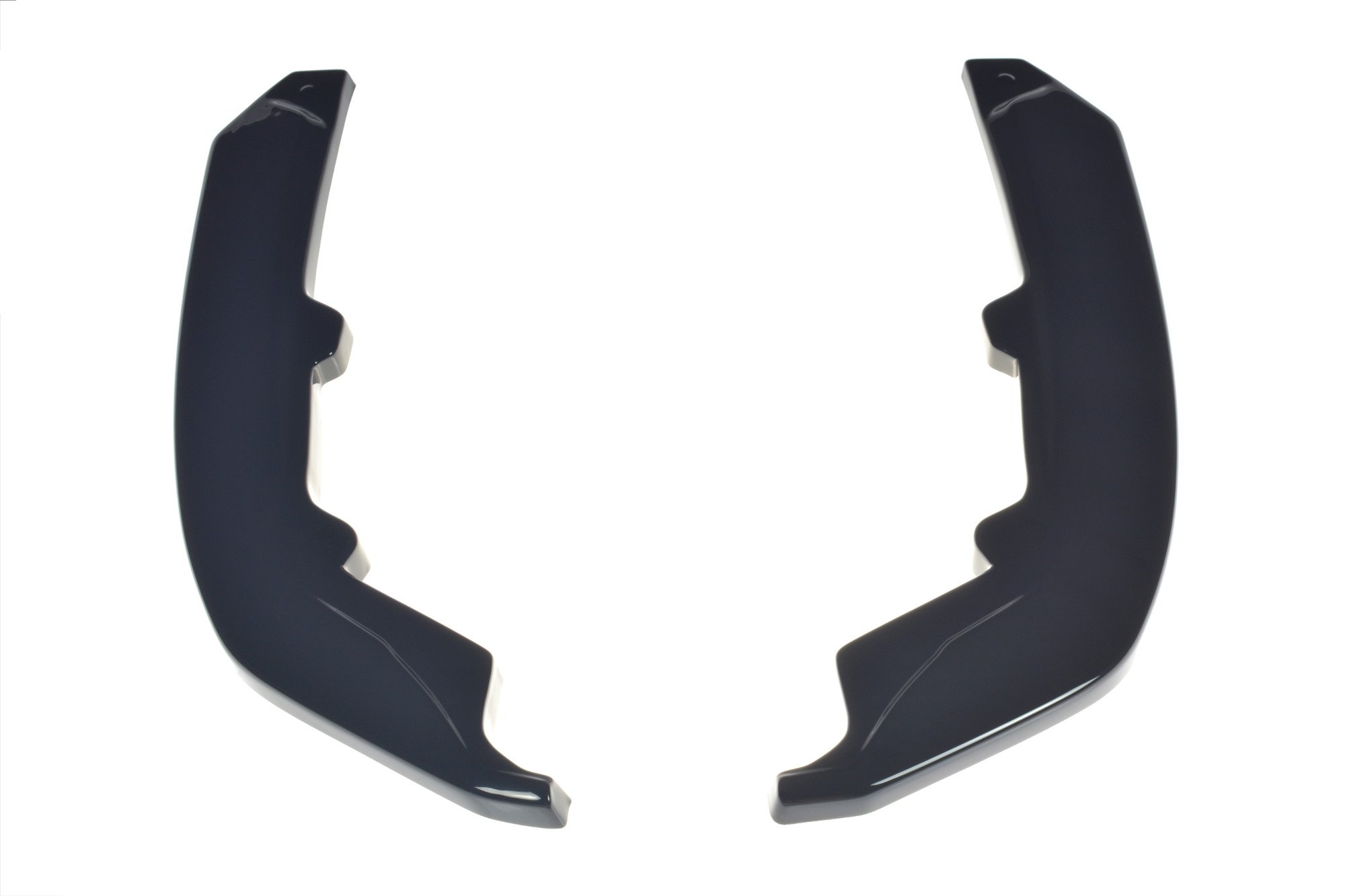 Heck Ansatz Flaps Diffusor für Jaguar F-Type schwarz Hochglanz