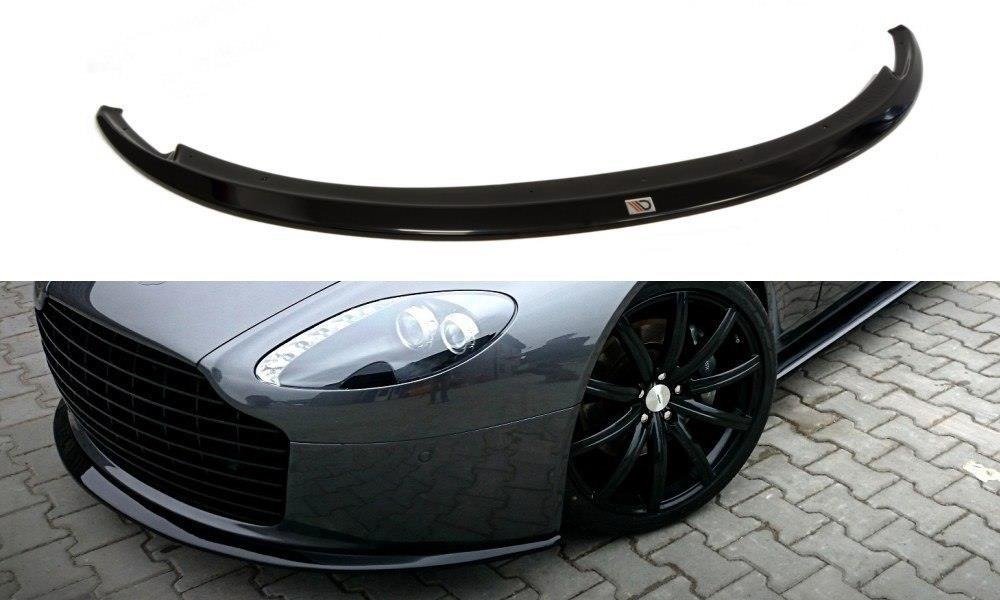 Frontlippe passend für Aston Martin V8 VANTAGE schwarz Hochglanz