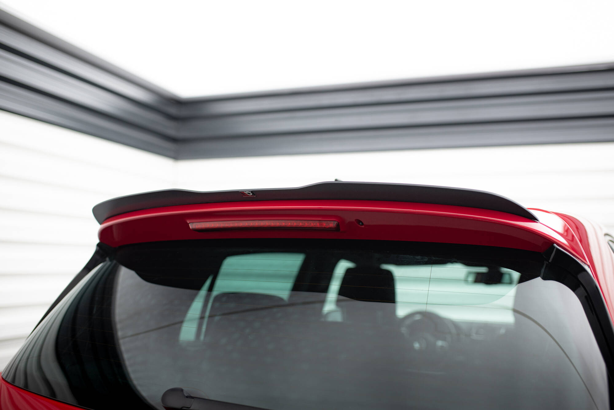 Heck Spoiler Aufsatz Abrisskante passend für VW Golf 6 GTI / R schwarz Hochglanz