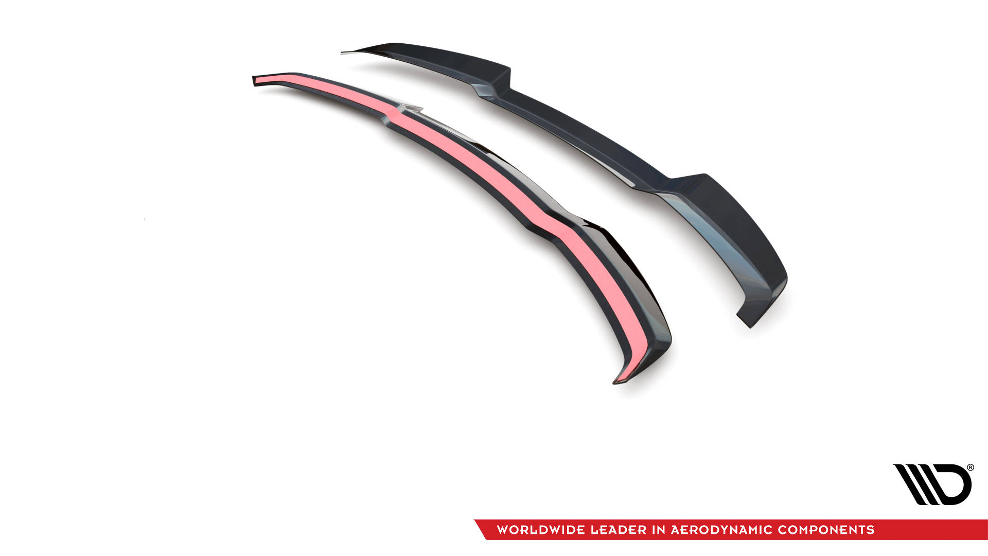 Oberer Heck Spoiler Aufsatz Abrisskante passend für Audi RSQ8 Mk1 FL schwarz Hochglanz