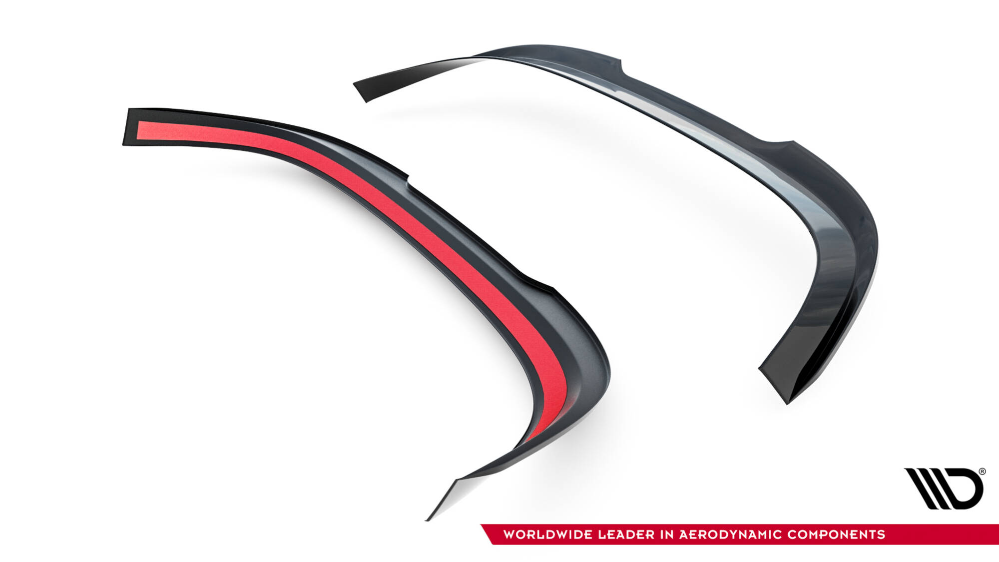 Heck Spoiler Aufsatz Abrisskante V.2 passend für VW Golf R-Performance Hatchback Mk8 FL schwarz Hochglanz