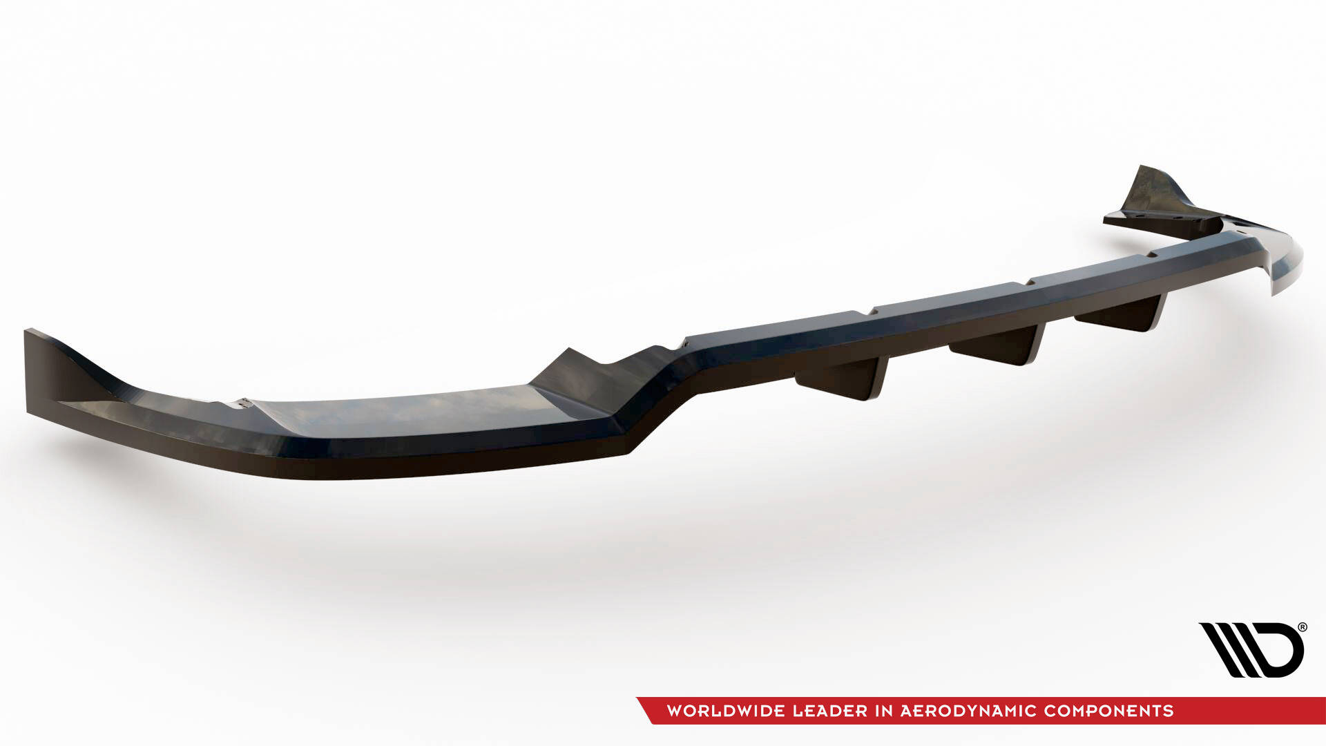 Diffusor Heckansatz passend für Maserati Grecale GT / Modena Mk1 schwarz Hochglanz