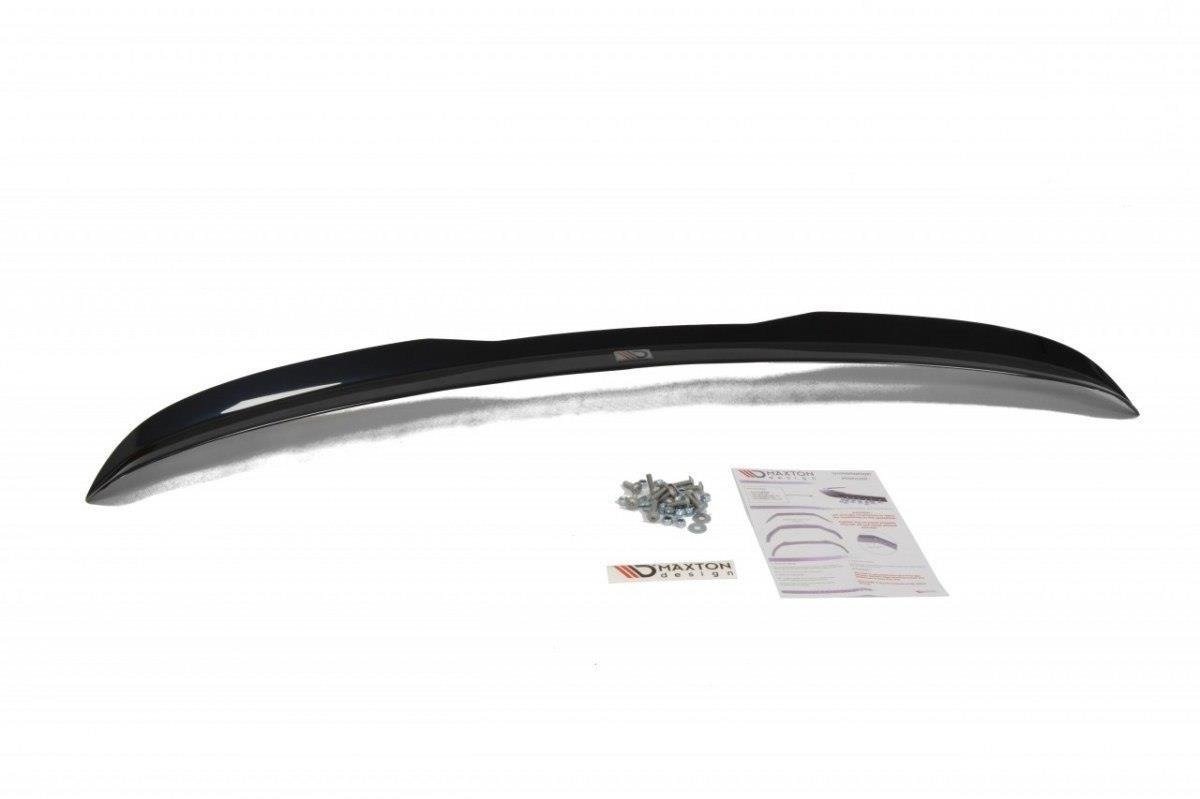 Spoiler CAP für MAZDA 3 MK2 SPORT vor Facelift schwarz Hochglanz