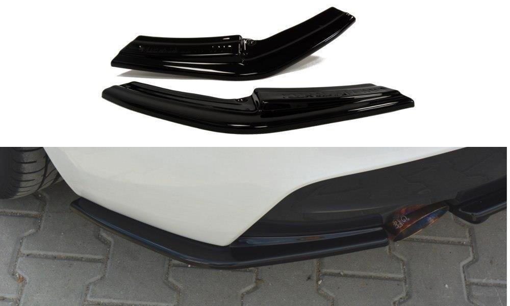 Heck Ansatz Flaps Diffusor für BMW 1er F20/F21 M-Power vor Facelift Carbon Look