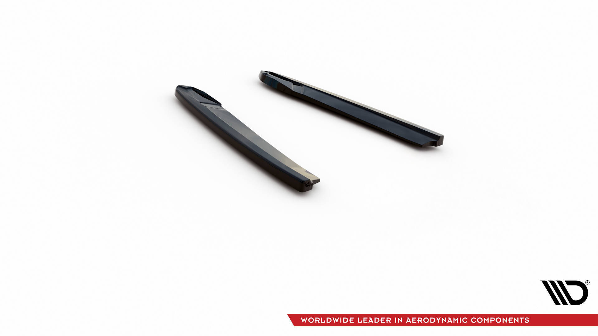 Street+ Heck Ansatz Flaps V.3 passend für Skoda Octavia RS Liftback / Combi Mk4 FL schwarz Hochglanz