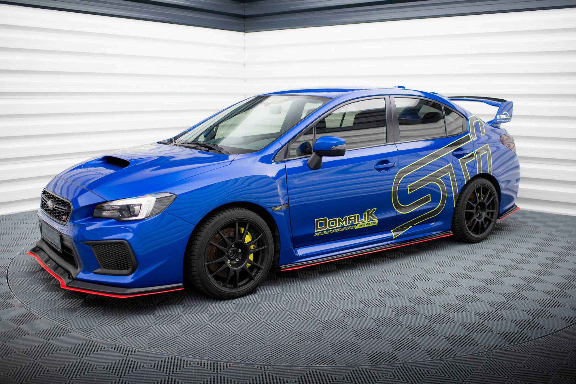 Seitenschweller Ansatz V.2 für SUBARU WRX STI schwarz Hochglanz