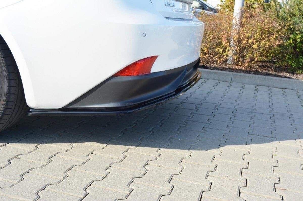 Heckansatz Lexus IS Mk3 H schwarz Hochglanz