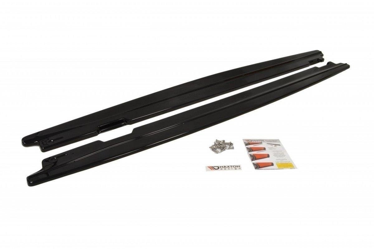 Street+ Seitenschweller Leisten passend für BMW 5er E60/61 M Paket schwarz Hochglanz