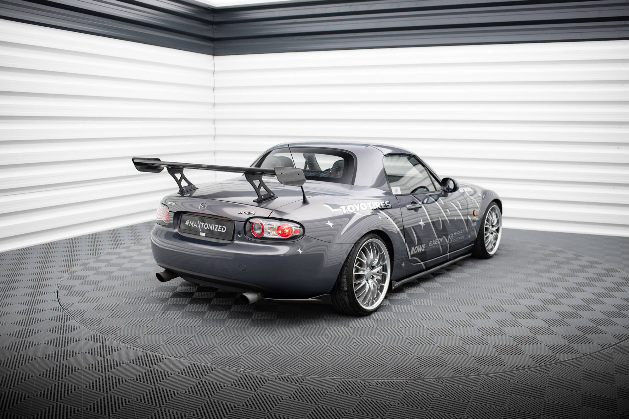 Carbon Heck Spoiler Heckflügel passend für Mazda MX5 Hardtop NC MK3