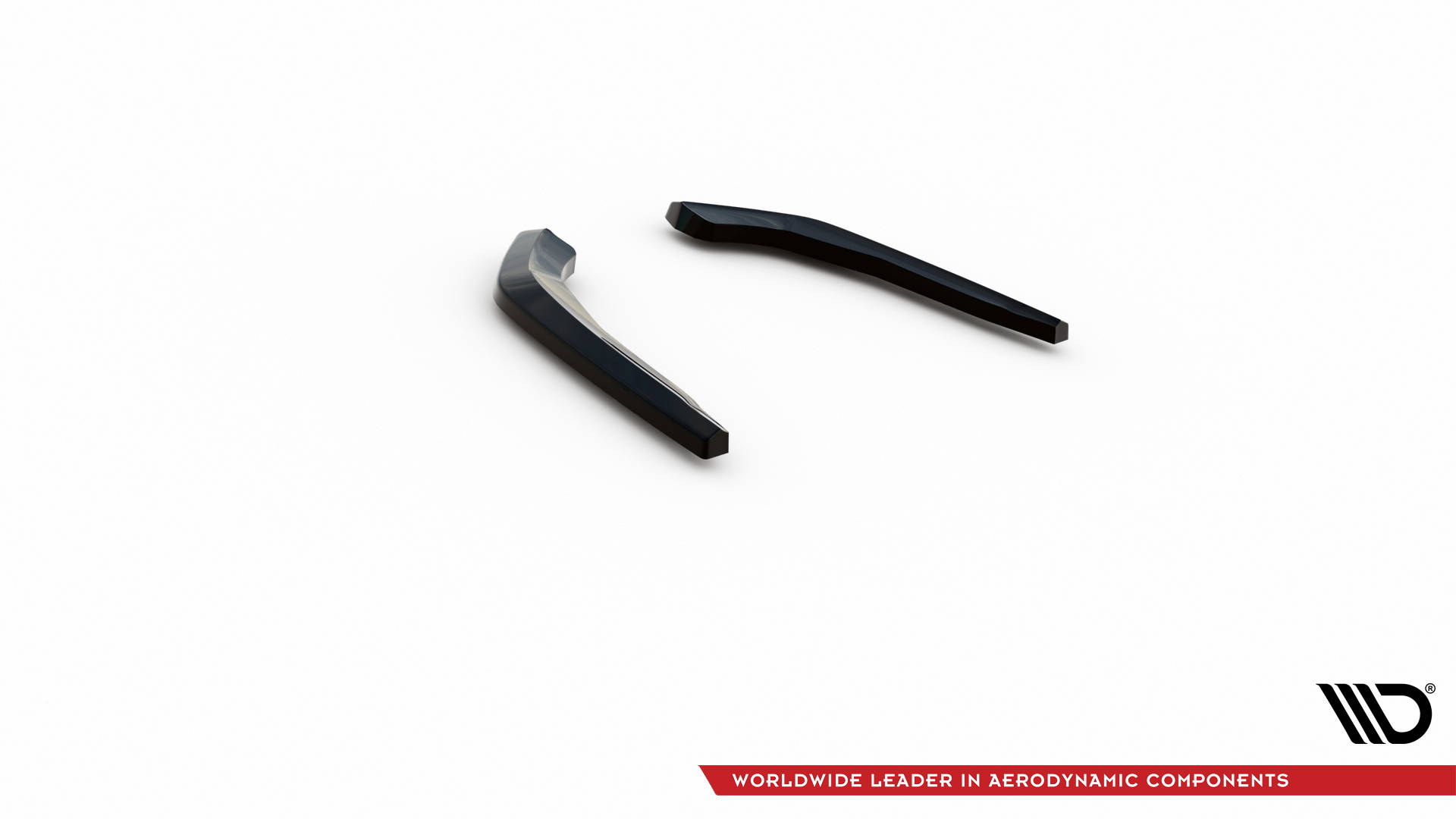 Street+ Heck Ansatz Flaps passend für BMW X3 M40i / M40d G01 schwarz Hochglanz