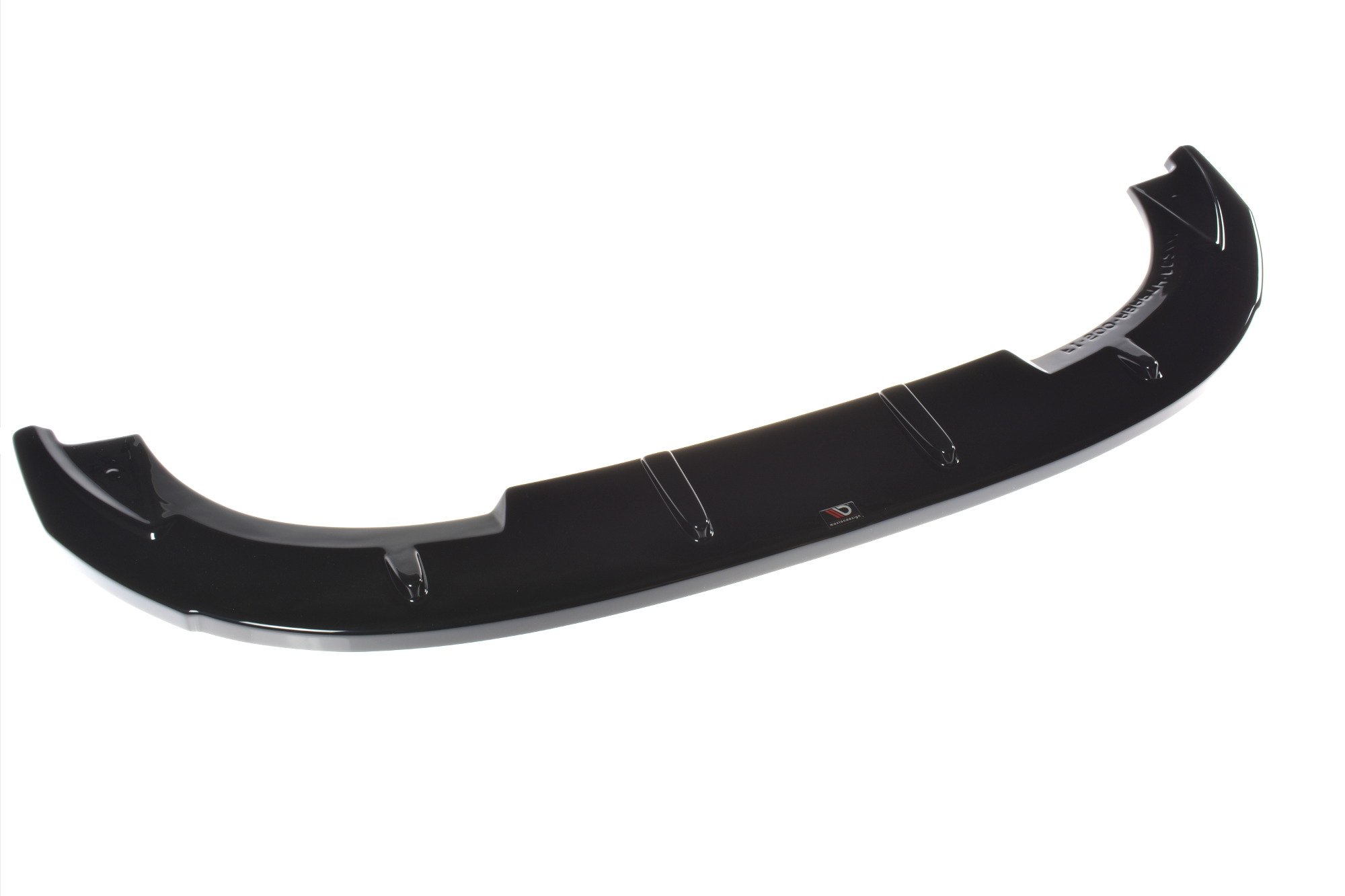 Frontlippe V.2 passend für ABARTH 500 Mk1 schwarz Hochglanz