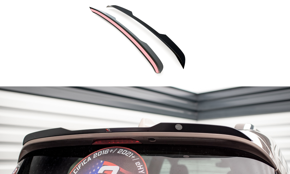 Heckspoiler Lippe passend für Chrysler Pacifica Mk2 schwarz Hochglanz