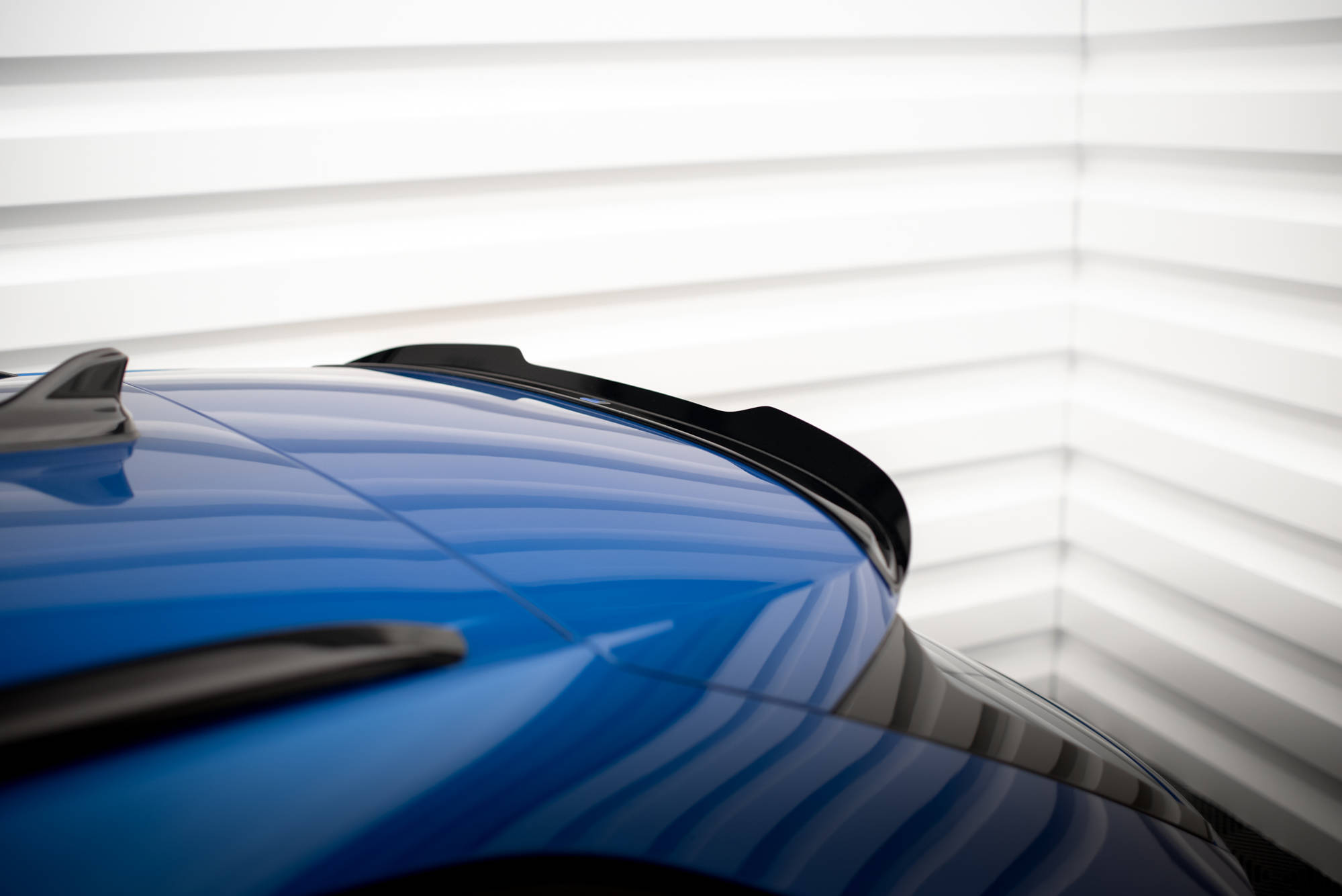 Spoiler CAP für Skoda Octavia Combi Standard / RS Mk4 / Mk4 Facelift schwarz Hochglanz