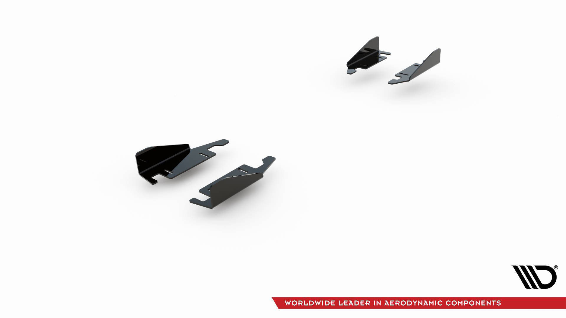 Seitenschweller Flaps passend für VW Golf GTI Clubsport Mk8 FL schwarz Hochglanz