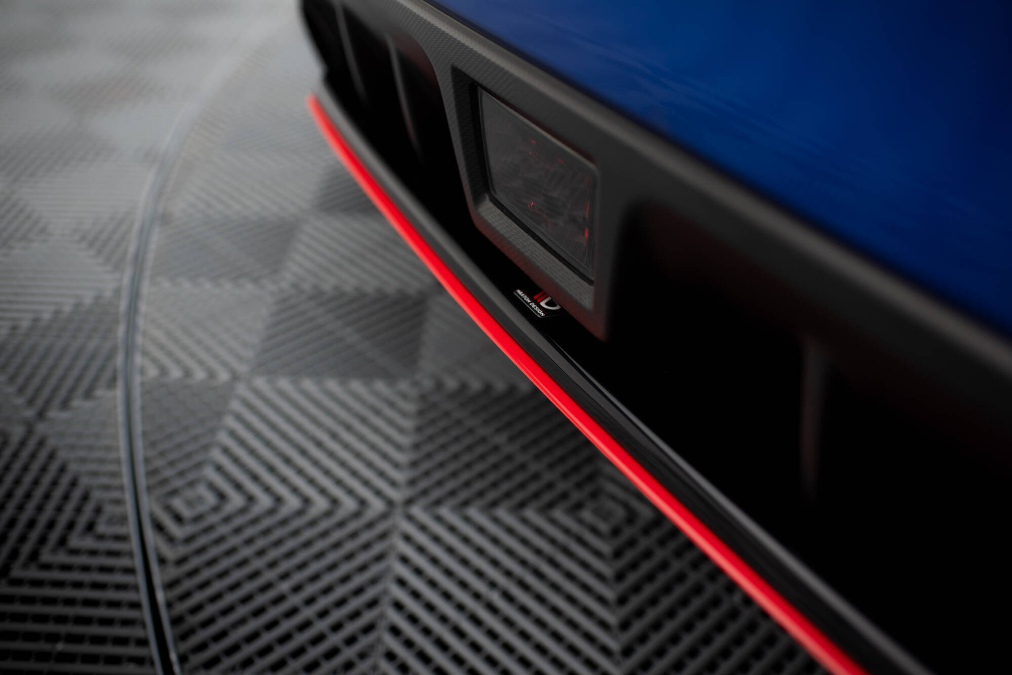 Heckansatz V.2 SUBARU WRX STI schwarz Hochglanz