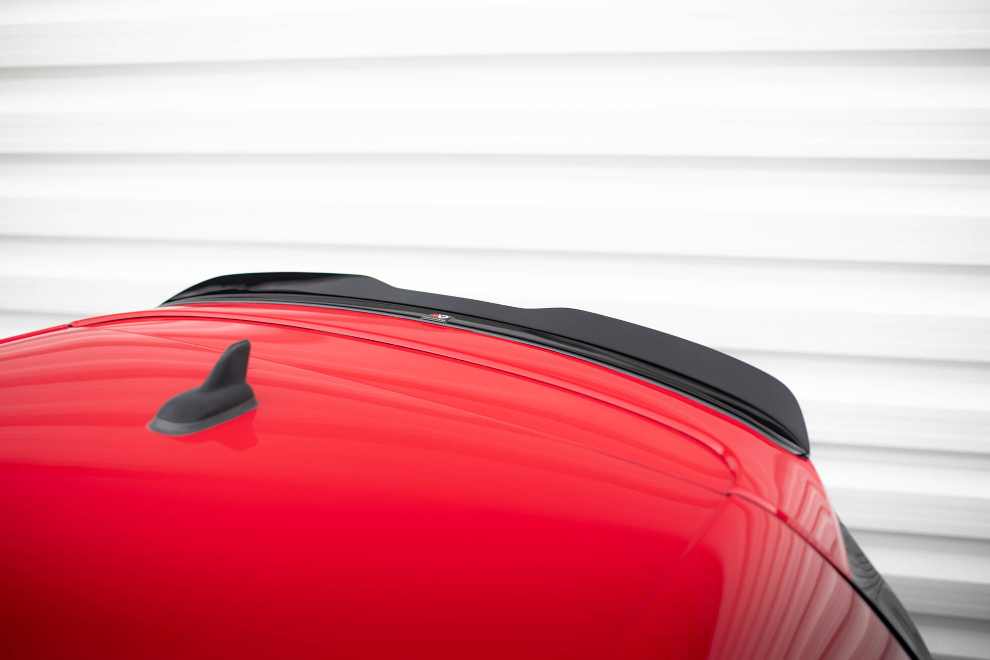 Heck Spoiler Aufsatz Abrisskante passend für VW Golf 6 GTI / R schwarz Hochglanz