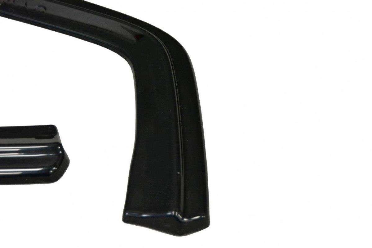 Heck Ansatz Flaps Diffusor für Lexus GS Mk4 Facelift H schwarz Hochglanz