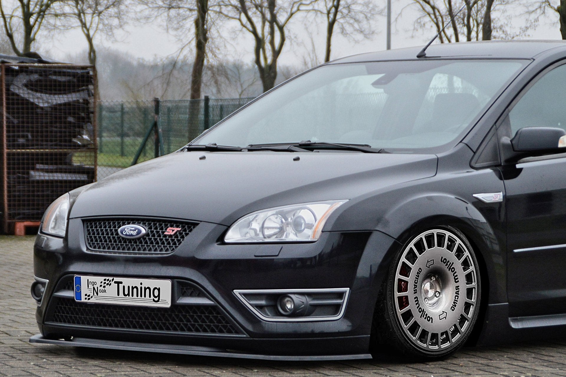 Bodykit für Ford Focus ST DA3 VFL Bj.2004-2007 (Schwarz Matt)