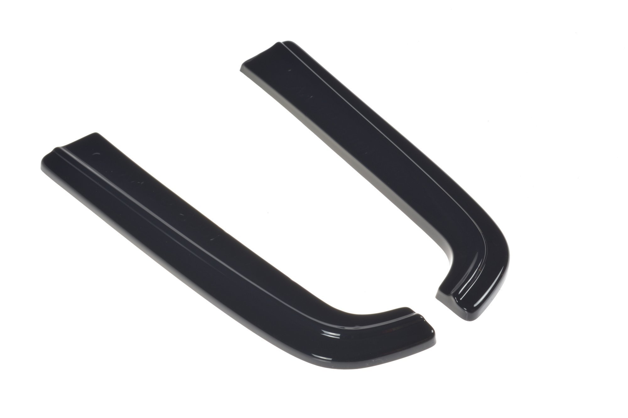 Heck Ansatz Flaps Diffusor für VW T6 schwarz Hochglanz