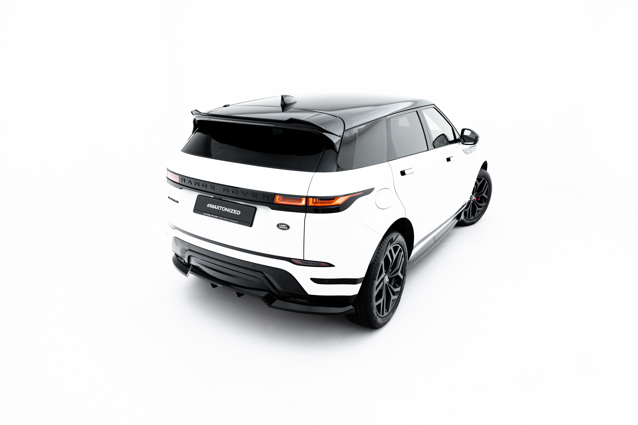 Heckspoiler Lippe passend für Land Rover Range Rover Evoque Dynamic Mk2 schwarz Hochglanz