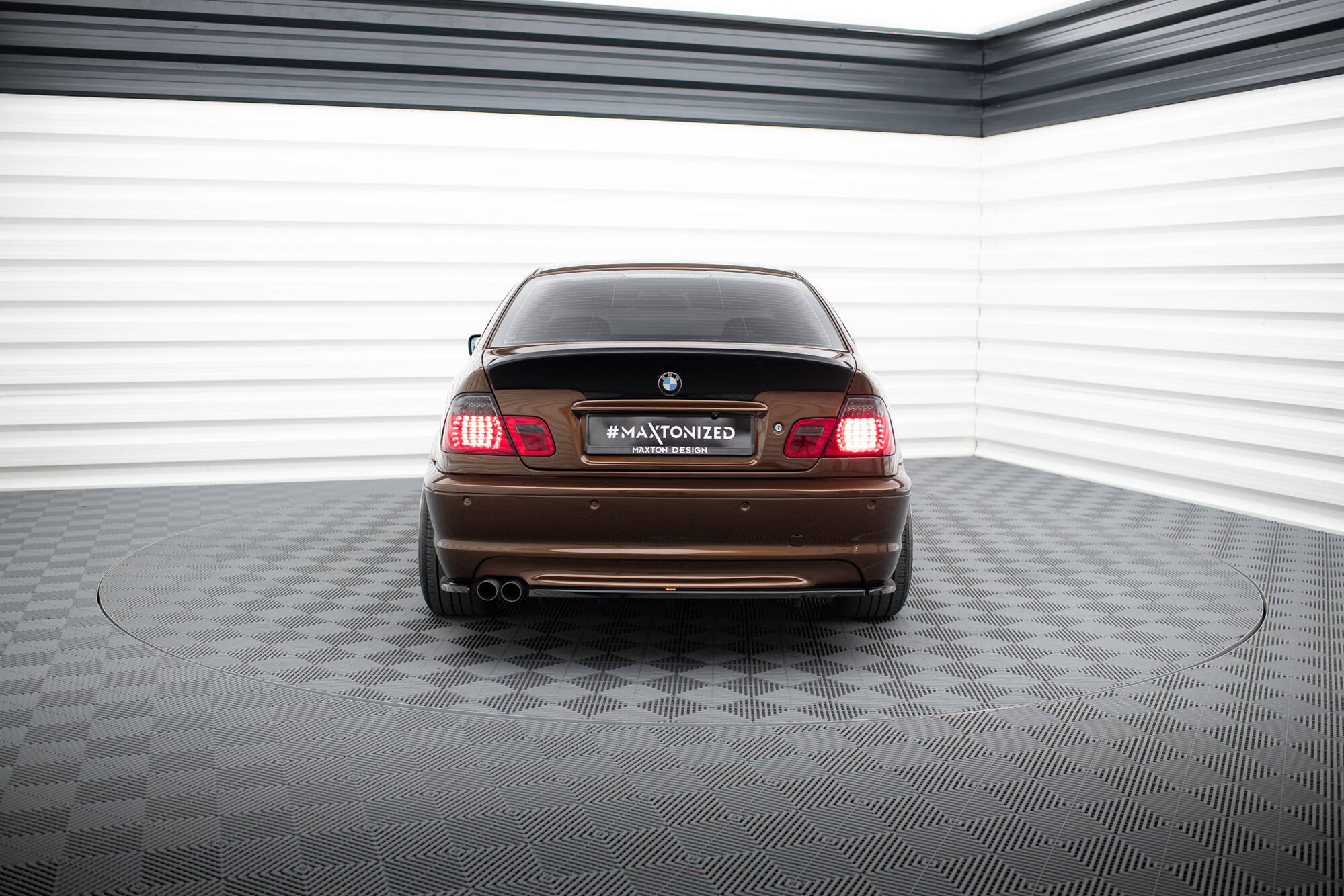 Heckspoiler / KOFFERRAUMDECKEL Erweiterung BMW 3er E46 COUPE < M3 CSL LOOK > ZUM MALEN