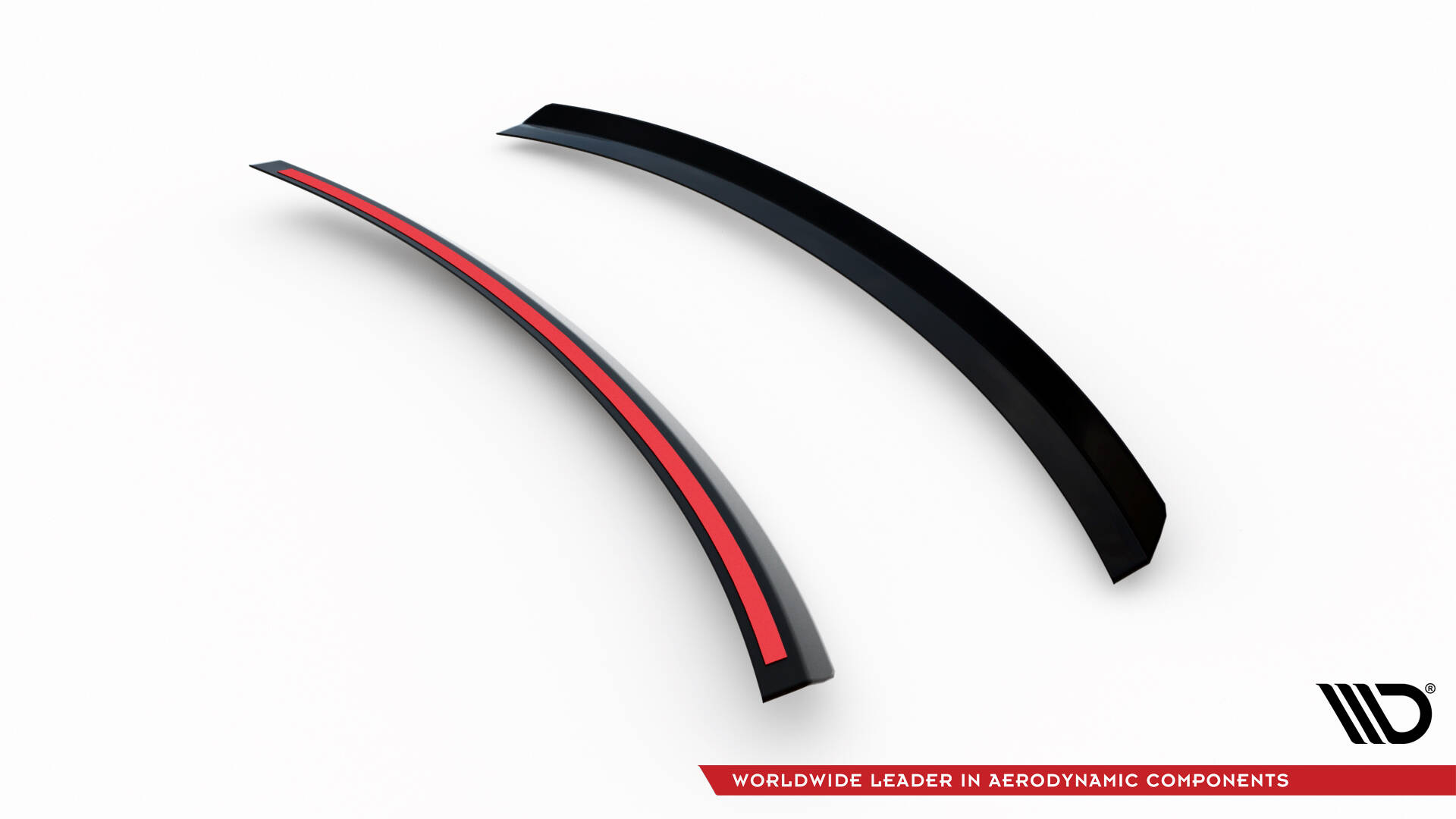 Spoiler CAP für Ford Mustang / Mustang GT Mk6 schwarz Hochglanz