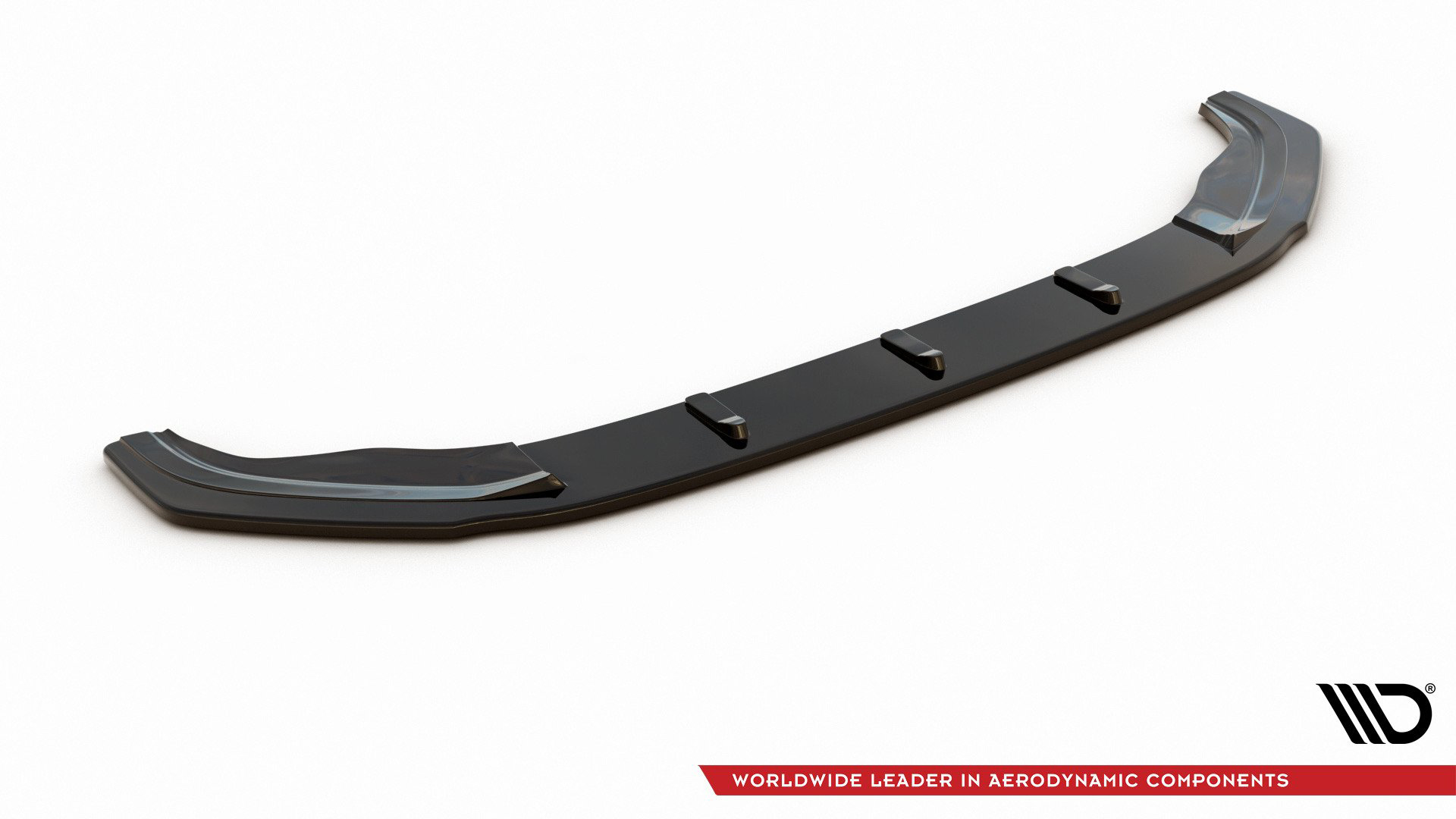Front Ansatz V.1 für VW Golf GTI / GTD Mk7 schwarz Hochglanz