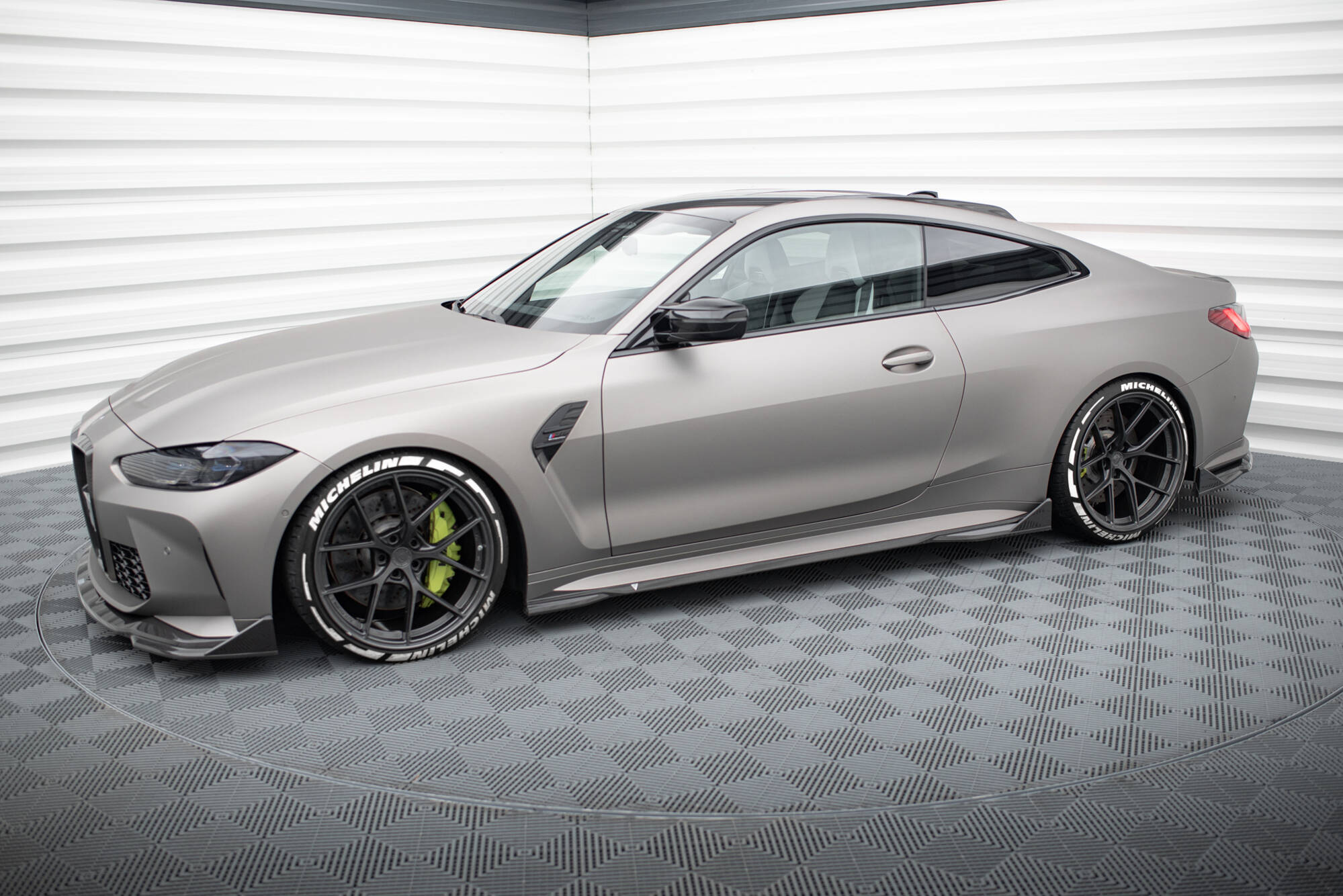 Carbon Fiber Seitenschweller Flaps passend für BMW M4 G82 / G82 FL