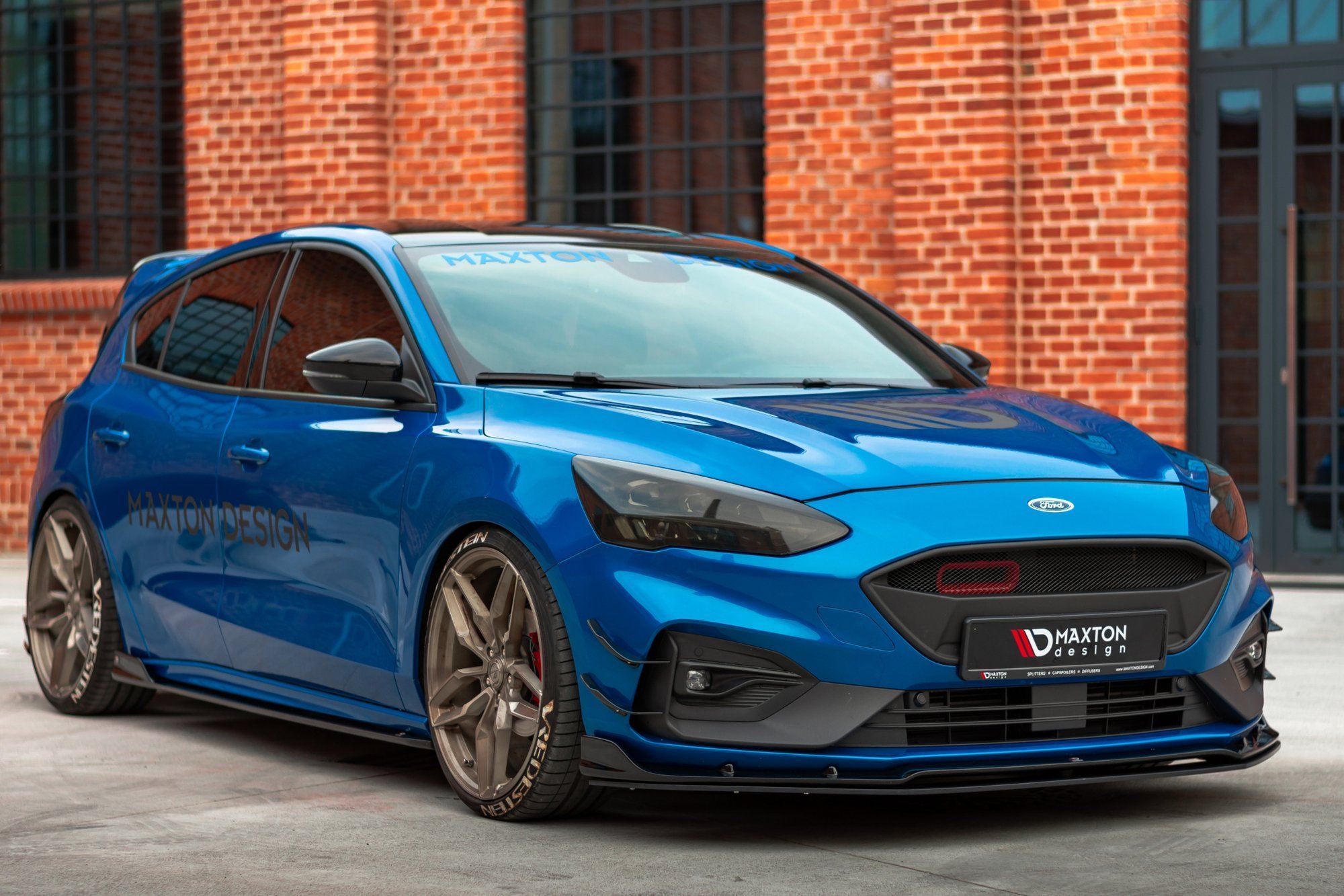 Street Pro Spoilerlippe Front Ansatz passend für Ford Focus Mk4 St-line
