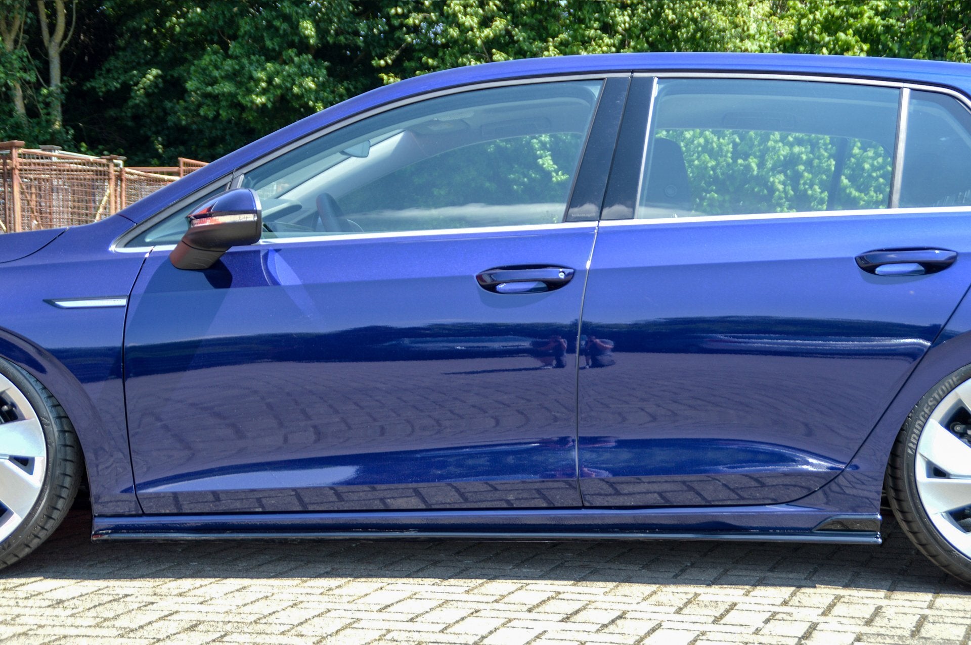 Bodykit für VW Golf 8 Bj.12/2019- (Schwarz Matt)