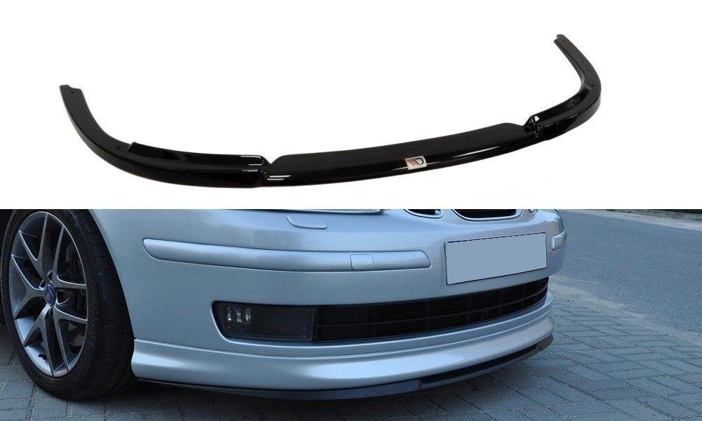 Frontlippe passend für SAAB 9-3 AERO schwarz Hochglanz