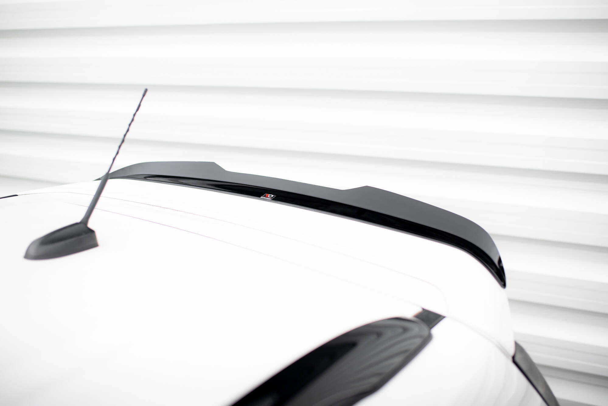 Heck Spoiler Aufsatz Abrisskante passend für Ford Kuga ST-Line Mk2 schwarz Hochglanz