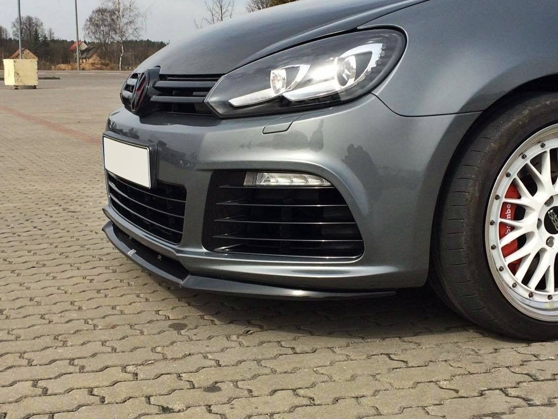 Front Ansatz für VW GOLF 6 schwarz Hochglanz