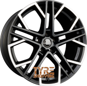 BORBET XV Black Polished Matt Einteilig 19 Zoll