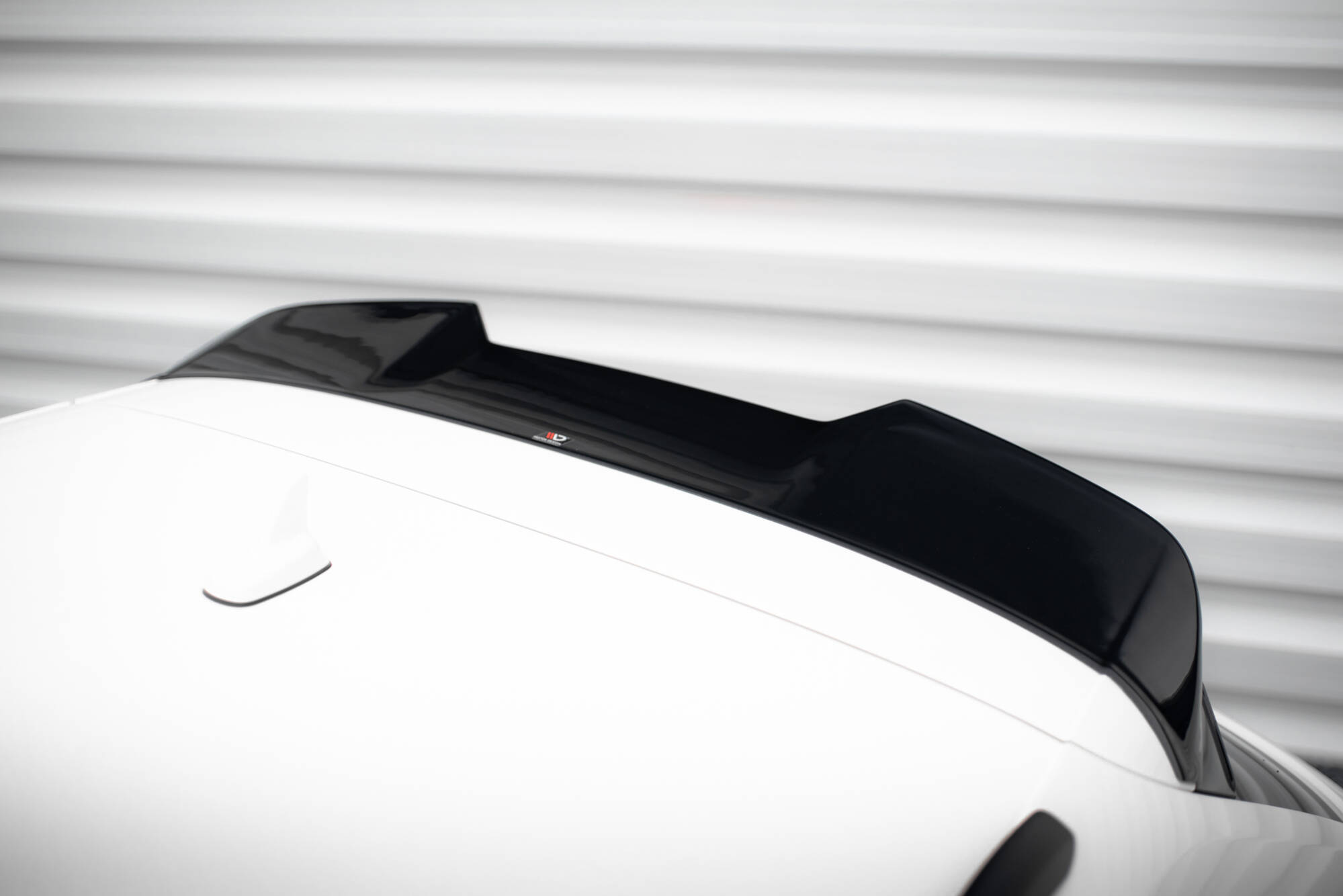 Heck Spoiler Aufsatz Abrisskante 3D passend für Audi S3 / A3 S-Line Sportback / Hatchack 8V schwarz Hochglanz