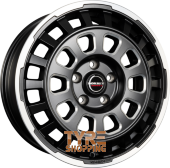 BORBET CW7 Black Rim Window Polished Matt Einteilig 18 Zoll