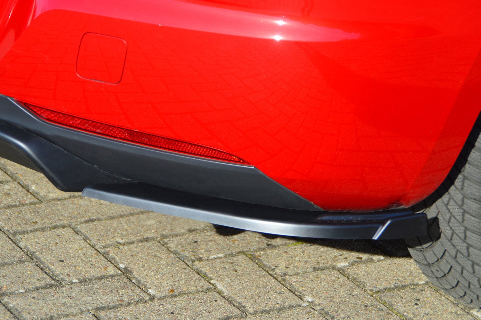 Heckdiffusor+ Seitenteilen mit Wings aus ABS für Opel Astra K Facelift 5.Türer